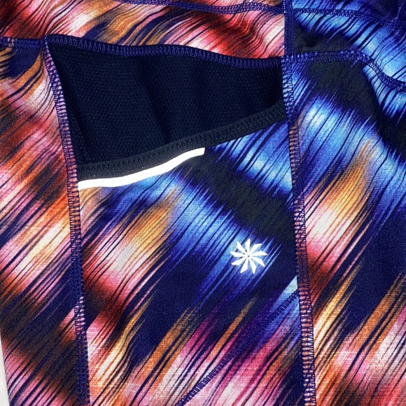 Athleta Multicolored Cropped leggings Size S - Picture 4 of 5